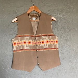 Pendleton wool vest